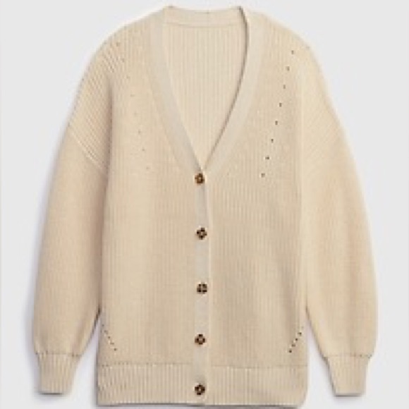 GAP Sweaters - Gap Oversized Button Up Cardigan